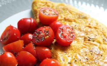 Chia Tohumlu Omlet Tarifi