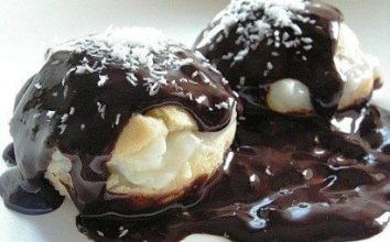 Edirne Usulü Tatlı Dondurmalı Profiterol Tarifi