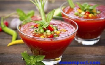 Gazpacho Soğuk Çorba Tarifi