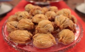 Incirli Baklava Tarifi