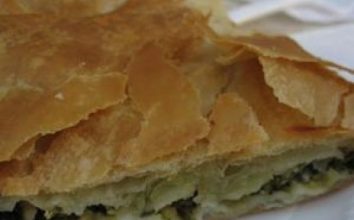 Ispanaklı Börek Tarifi