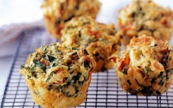 Ispanaklı Omlet Muffin Tarifi