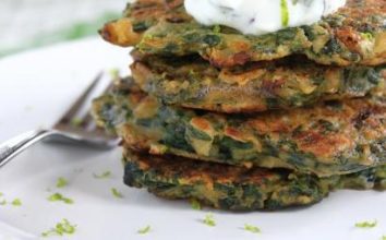 Lor Peynirli Ispanaklı Pancake Tarifi