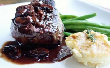 Madagasgar Steak With Dömilass Sauce Eşliğinde Tarifi