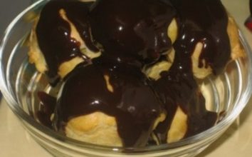 Güneysınır Usulü Tatlı Profiterol Tarifi